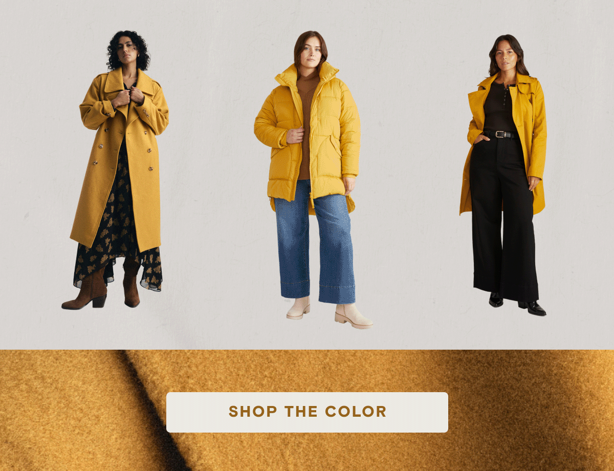 Shop the Color Mustard
