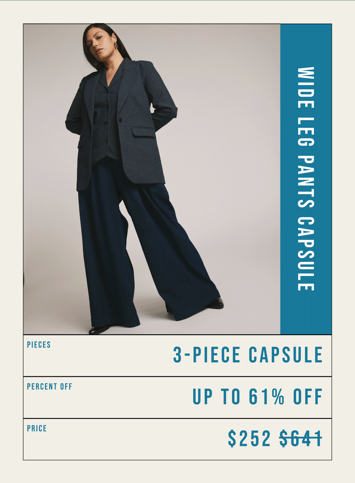 Wide Leg Capsule - 3 Piece