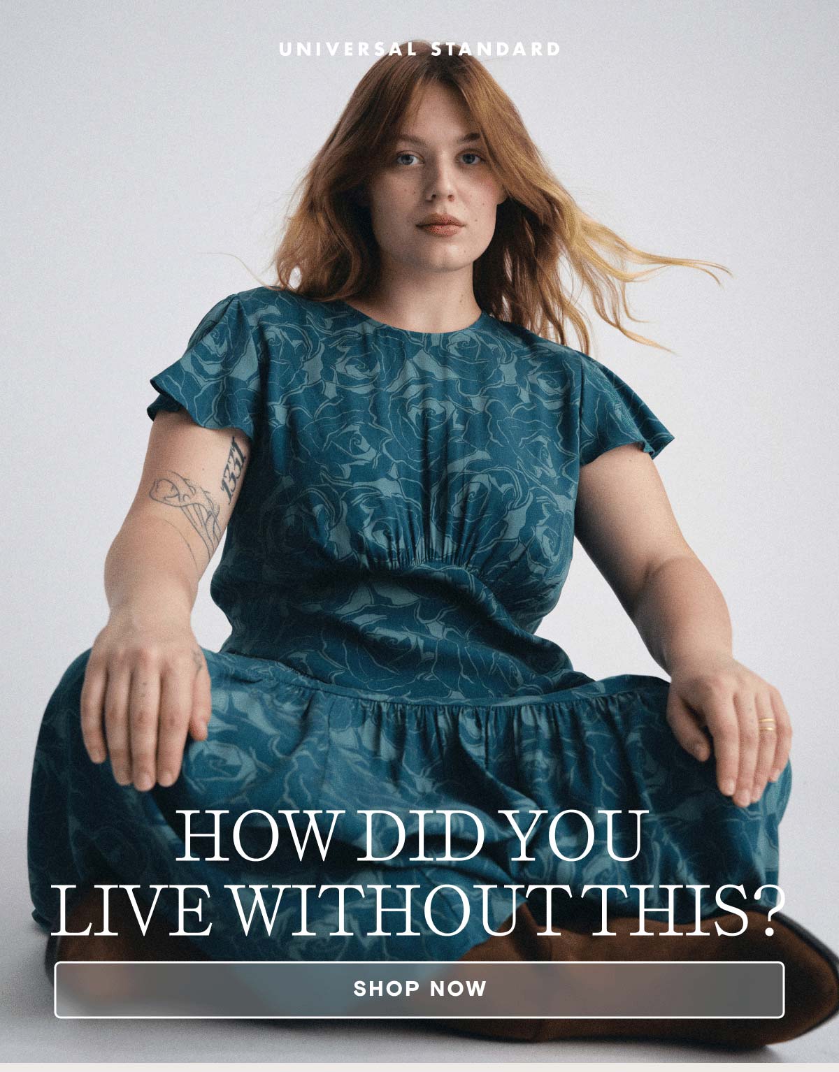 Stretch Cupro Dress in Teal