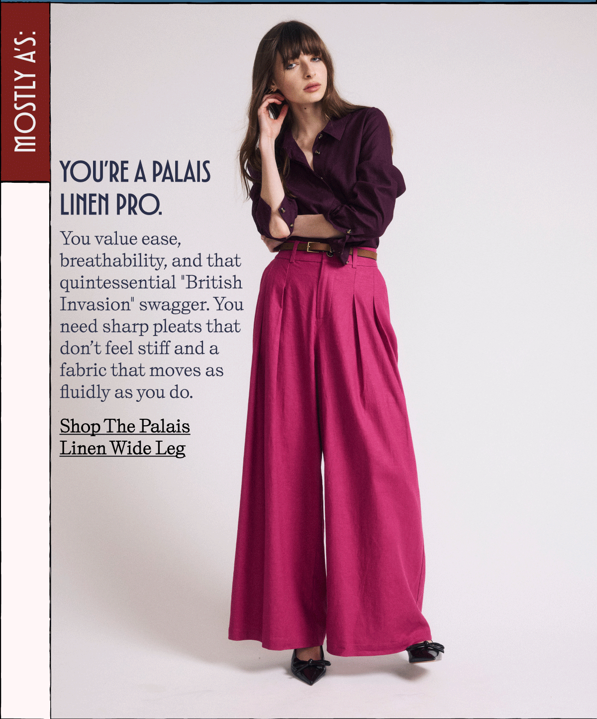 Palais Linen Wide Leg