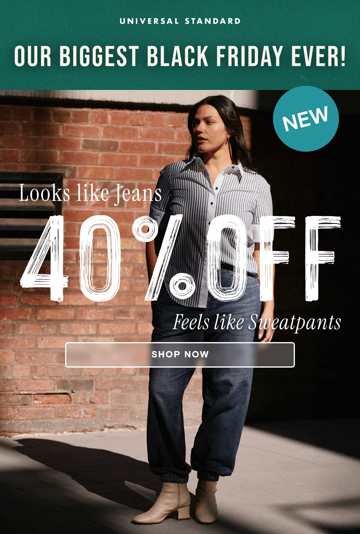 Shop 40% OFF - Sweatpant Jeans