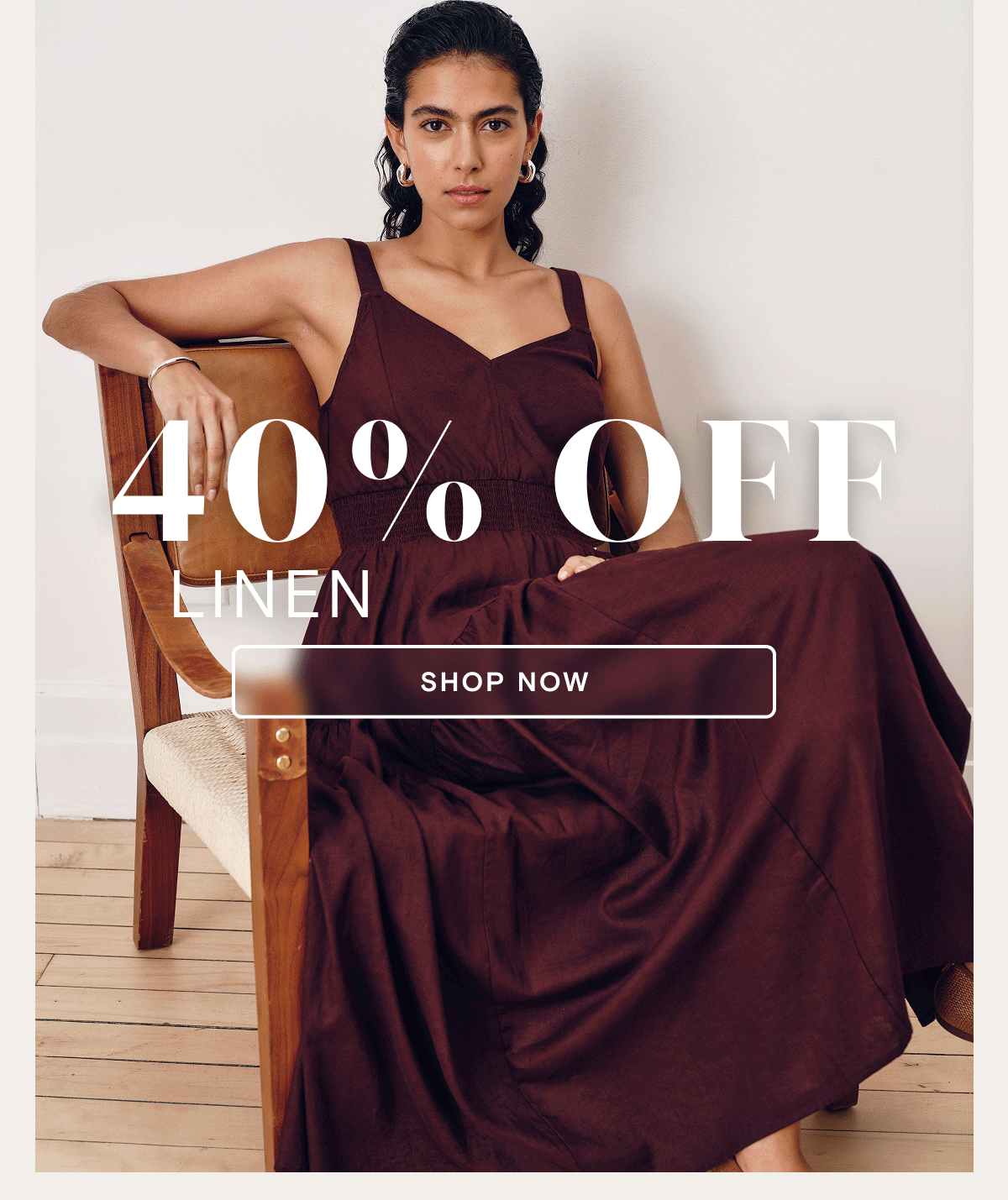 40% Off Linen