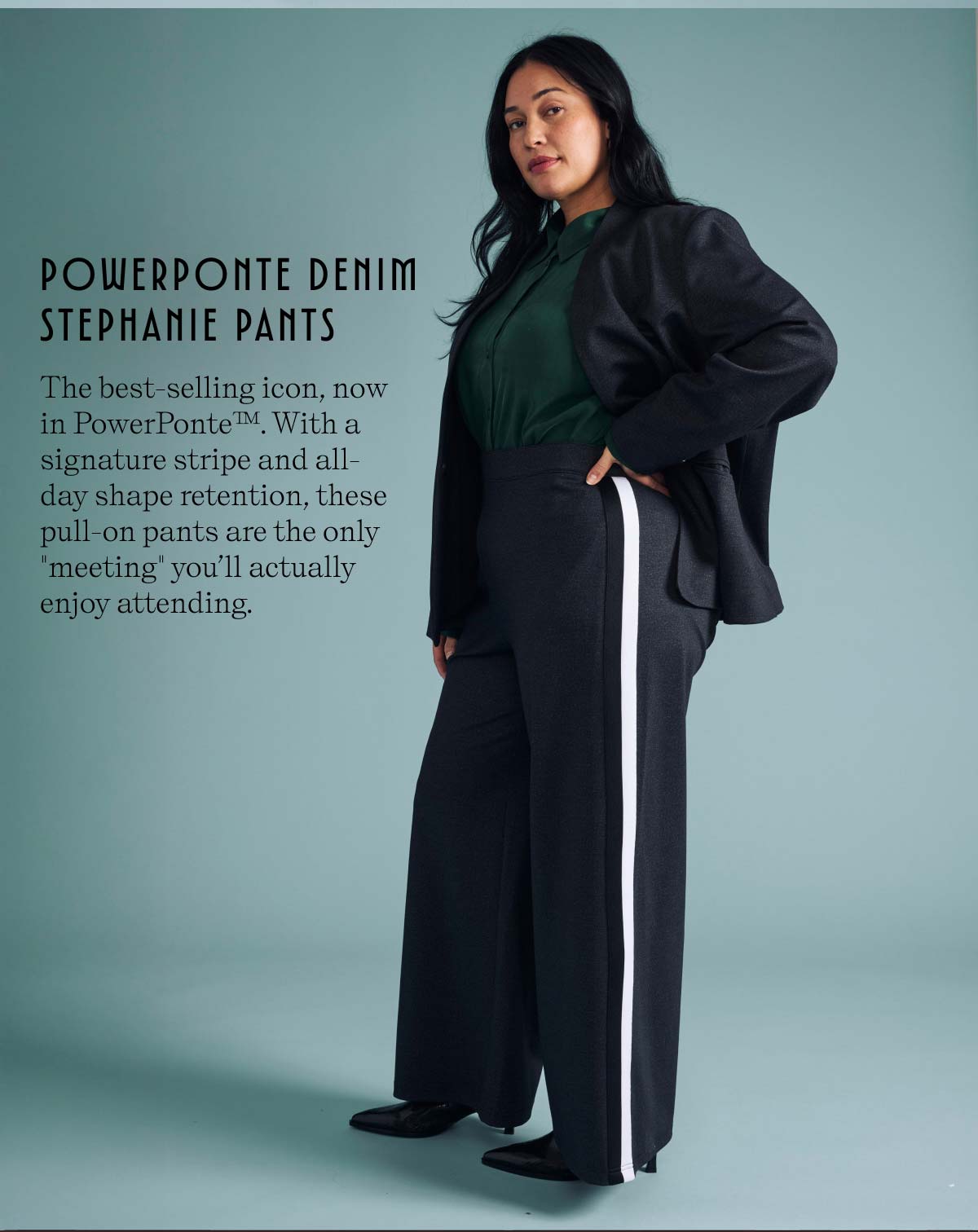 PowerPonte Denim Stephanie Pants