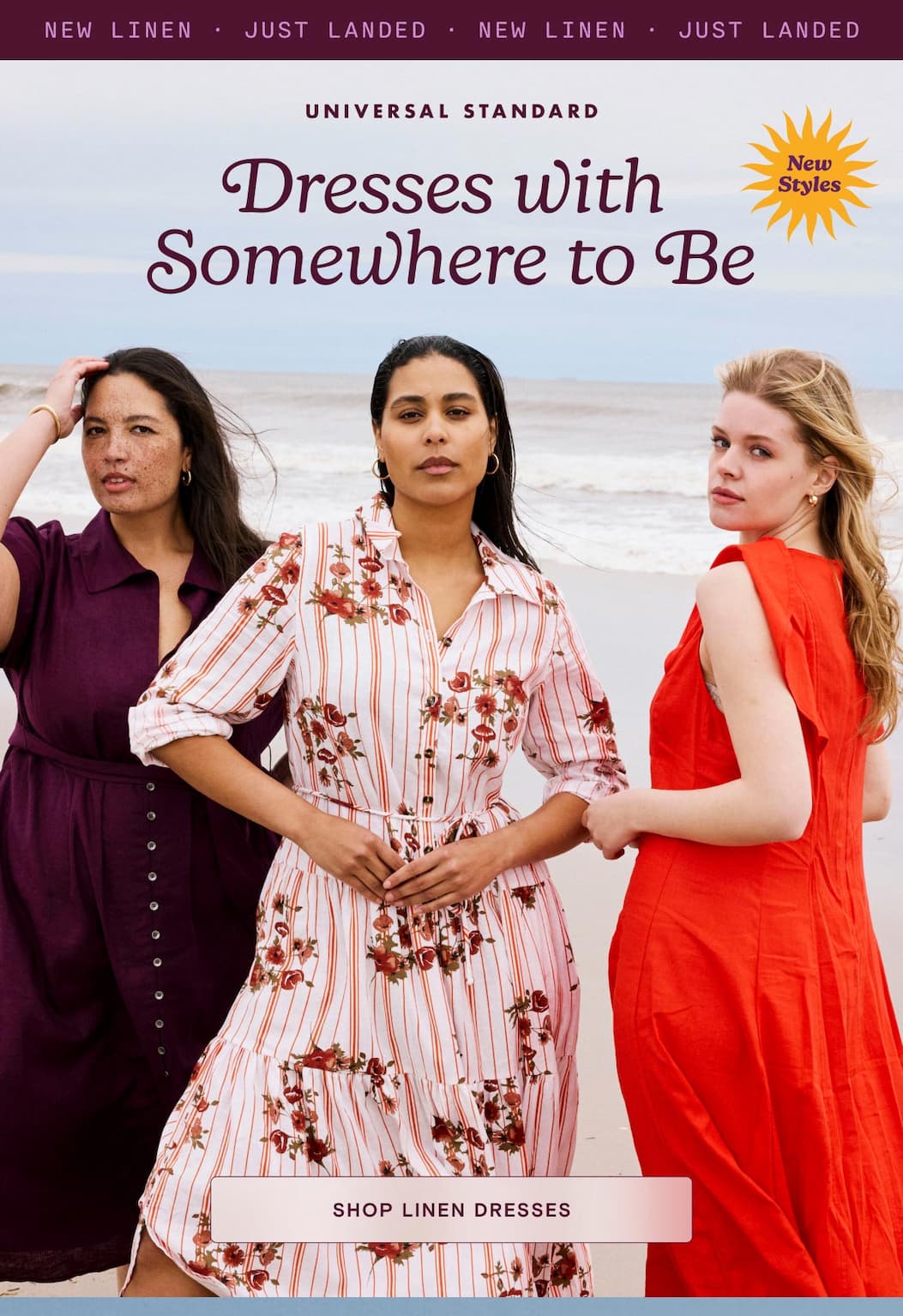 Shop New Linen Dresses