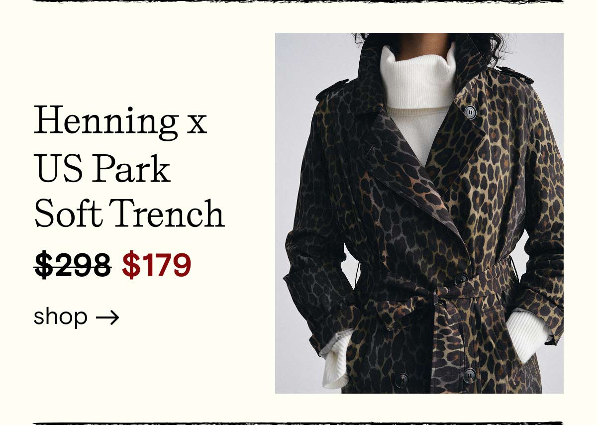 Henning x US Park Soft Trench