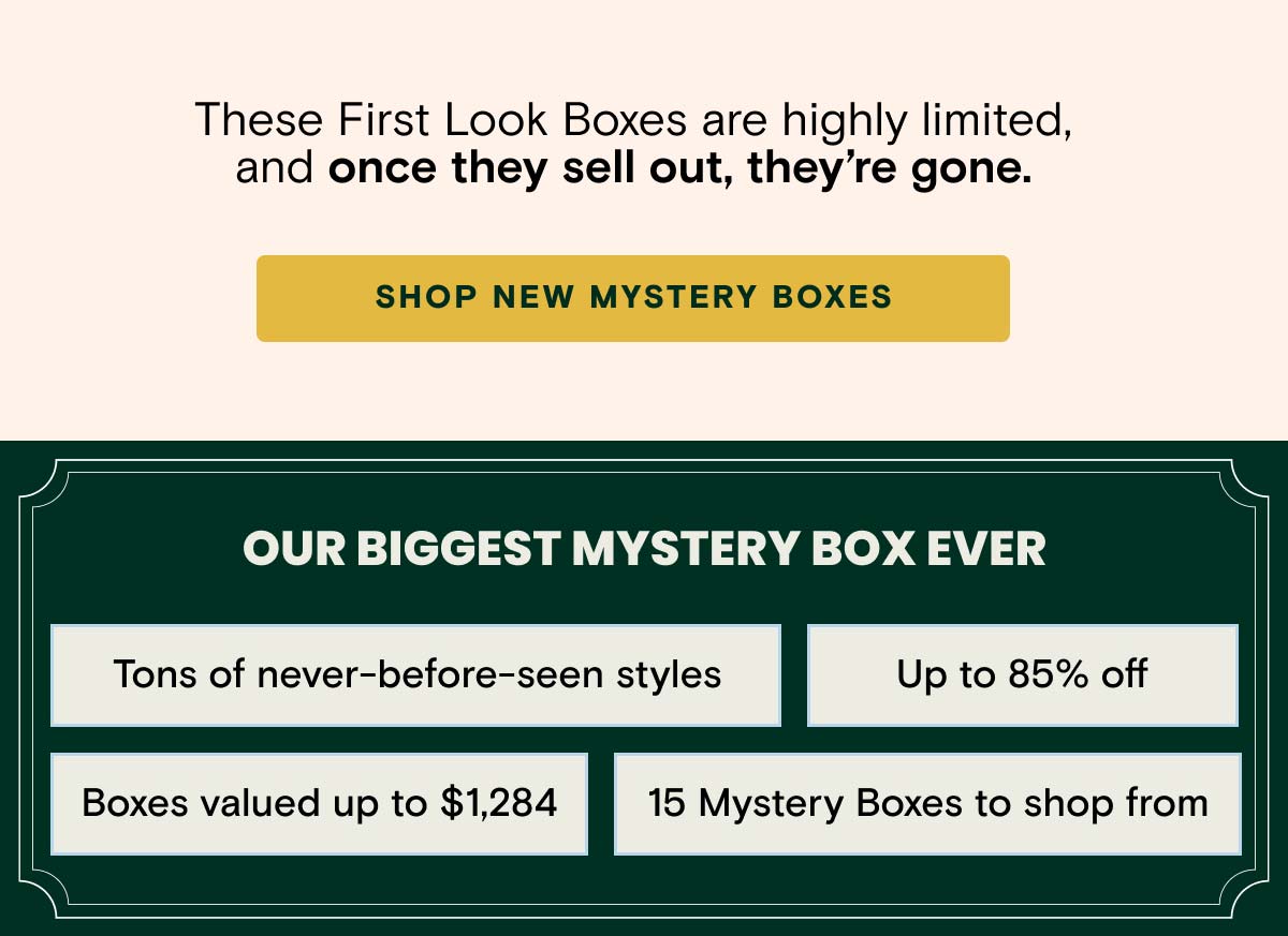 Shop Mystery Boxes