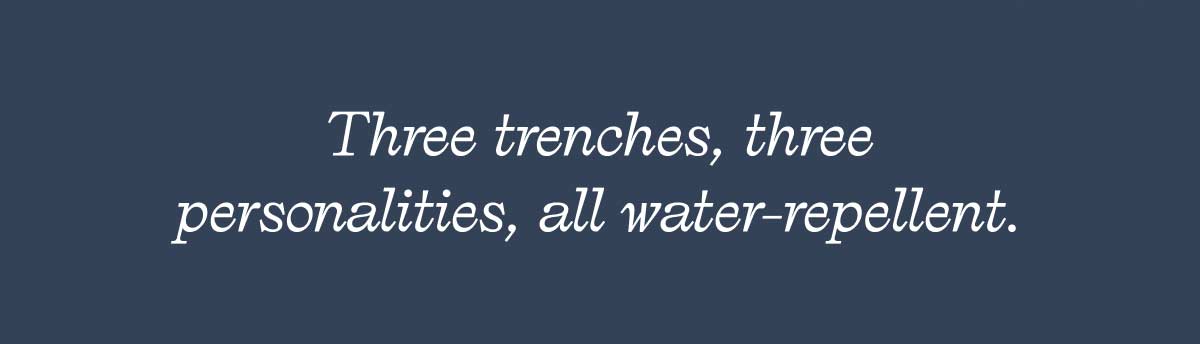 30% OFF Trenches 