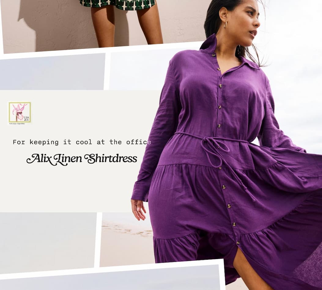 Alix Linen Shirtdress