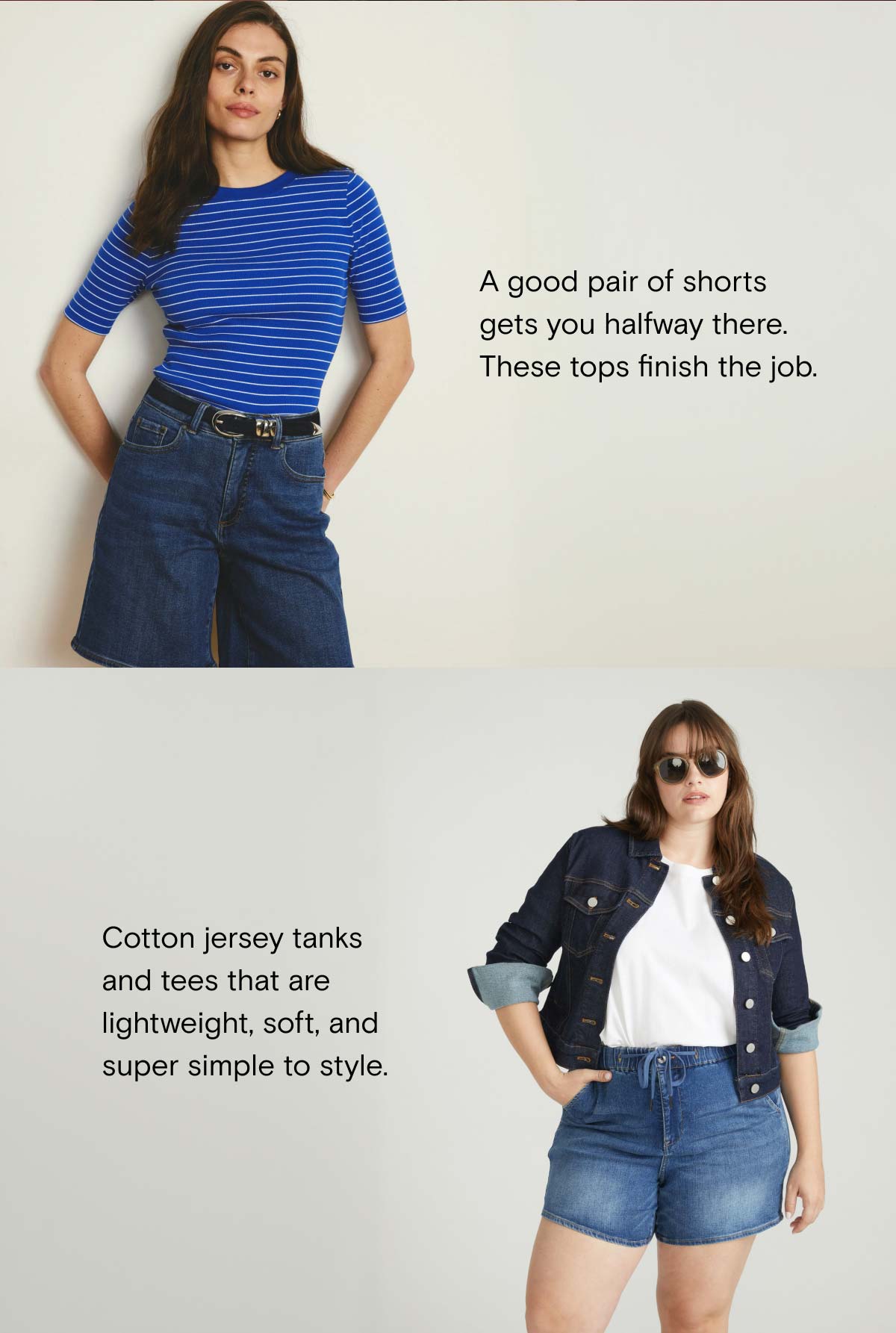 Summer Shorts and Tops