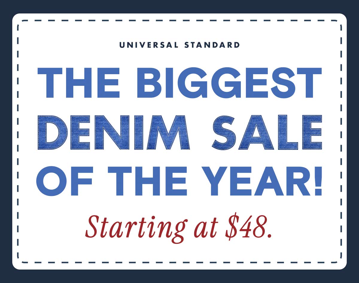 Denim starting at $48