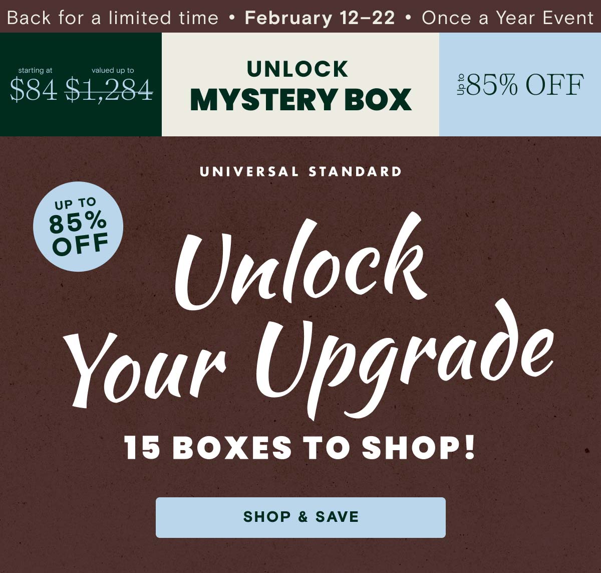Unlock your upgrade
