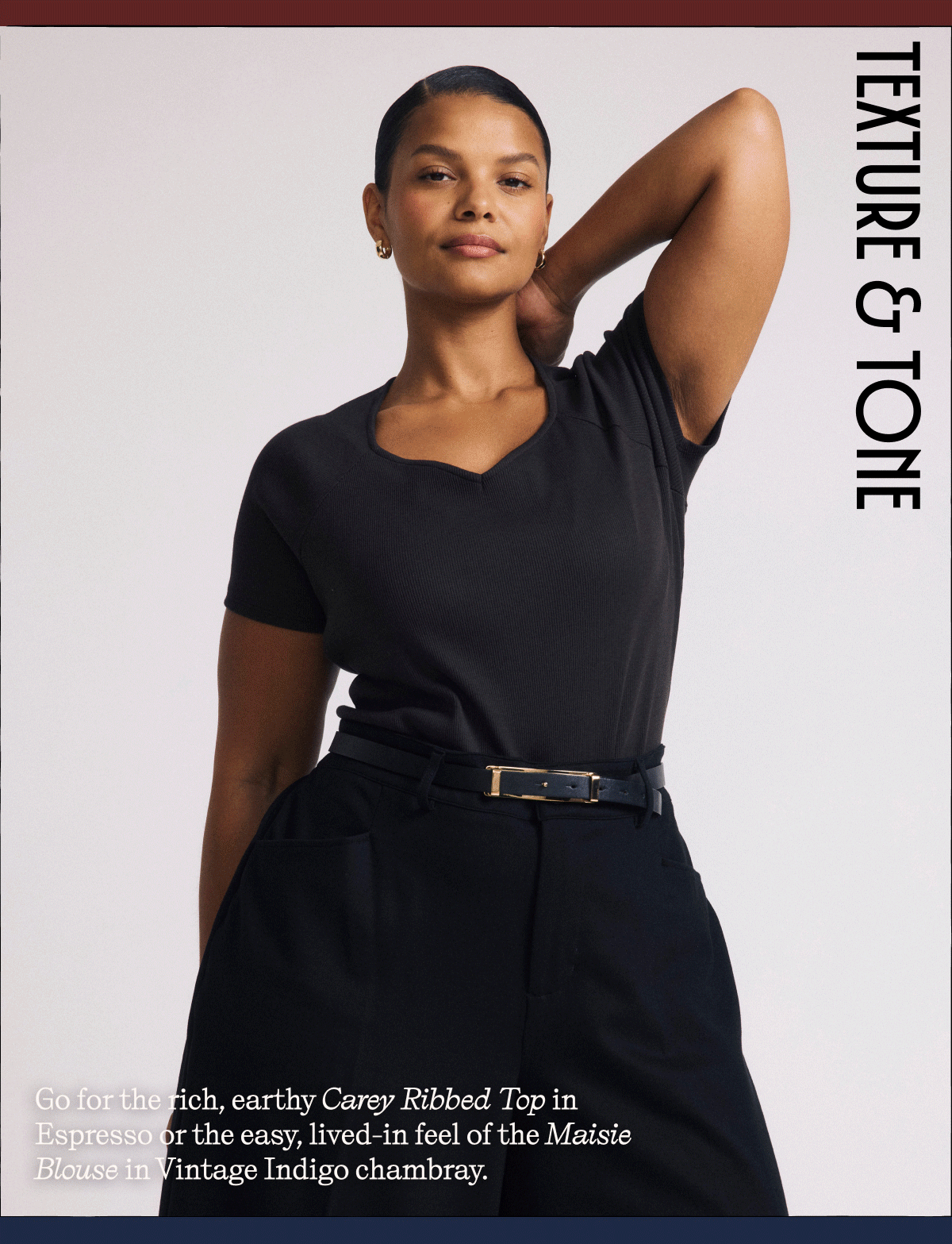 Carey Ribbed Top