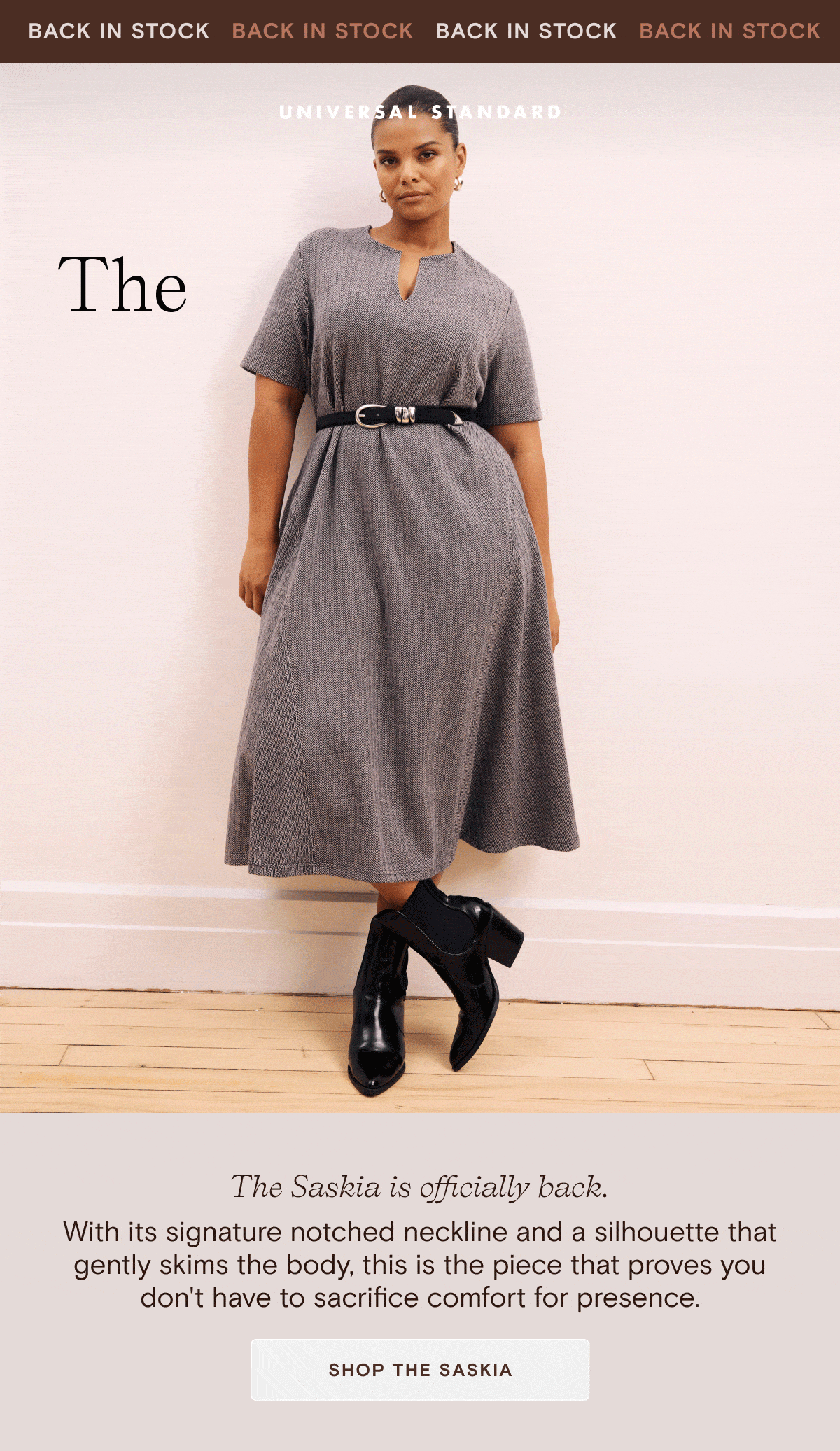 Saskia Dress is BACK