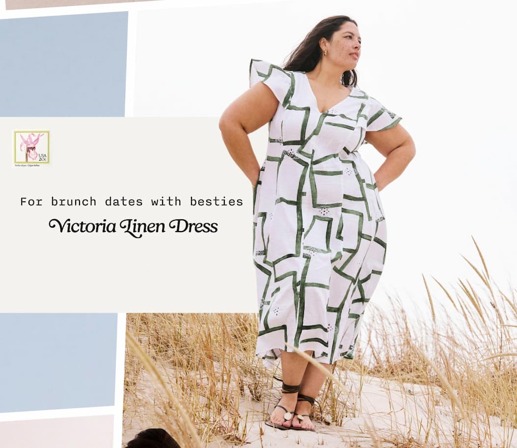 Victoria Linen Dress