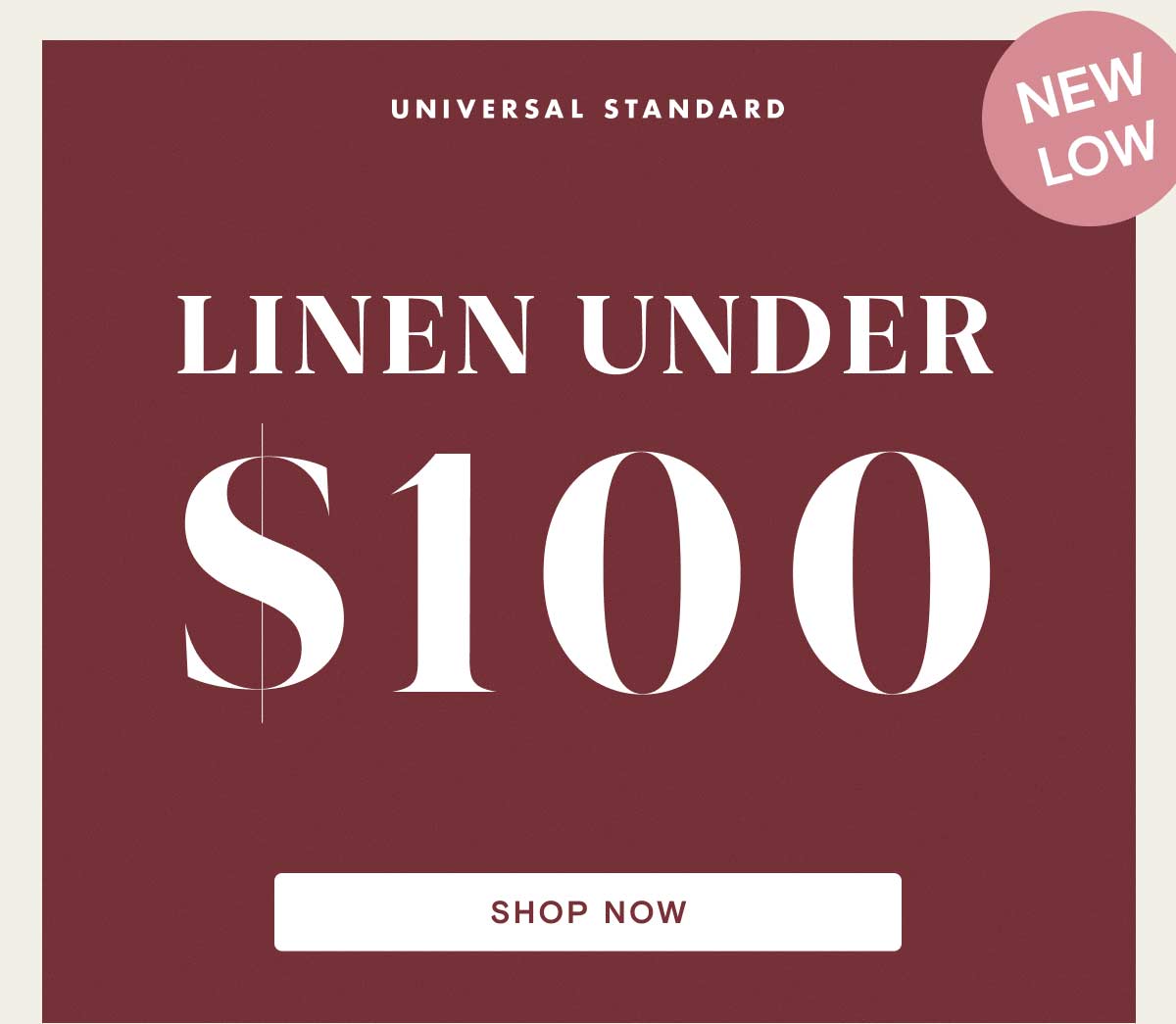 Linen Under $100