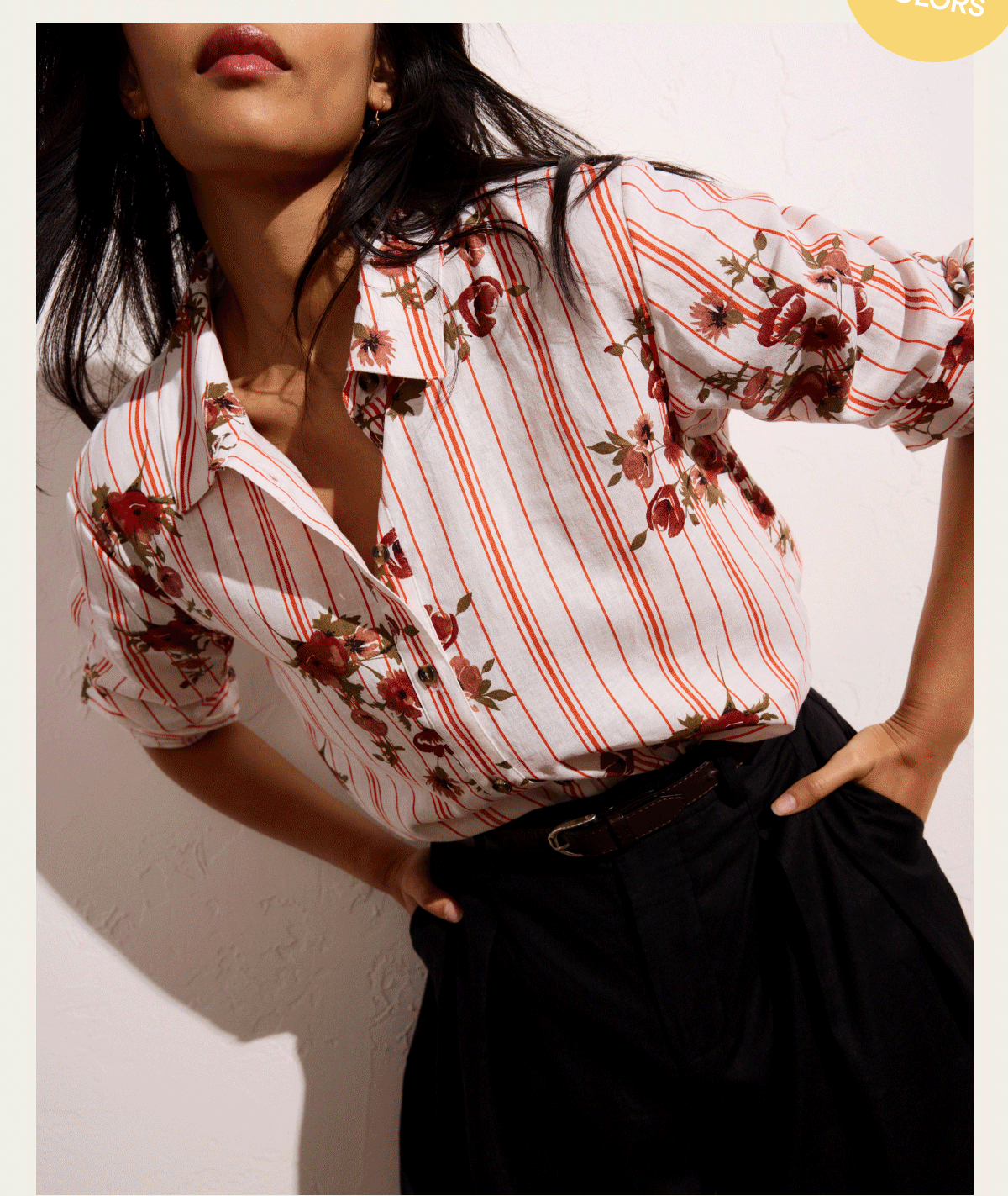 40% off linen tops