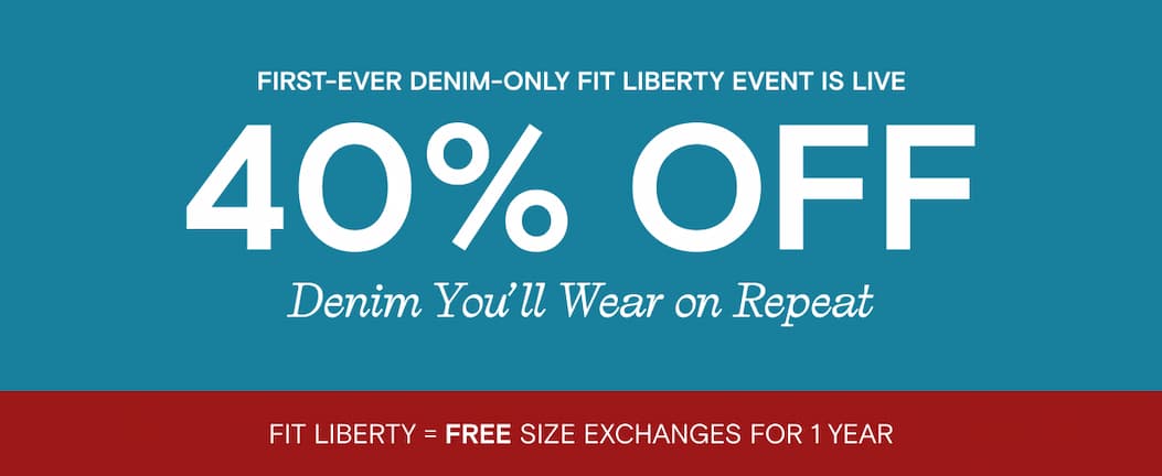 40% OFF Denim