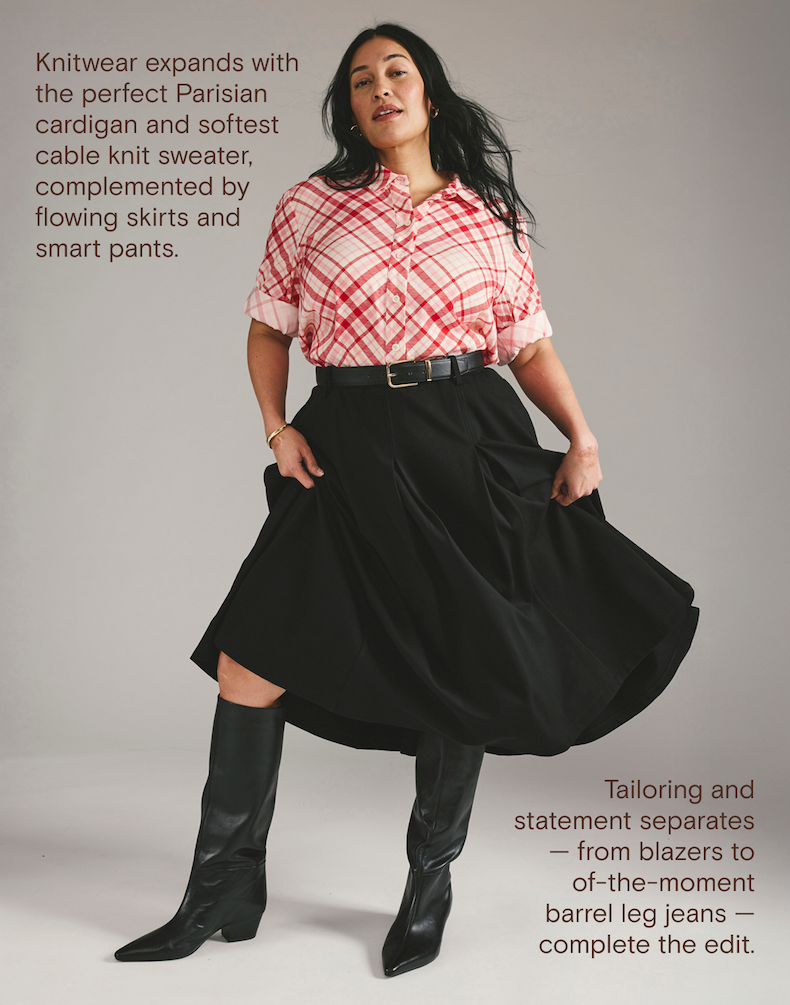 Models in new collection