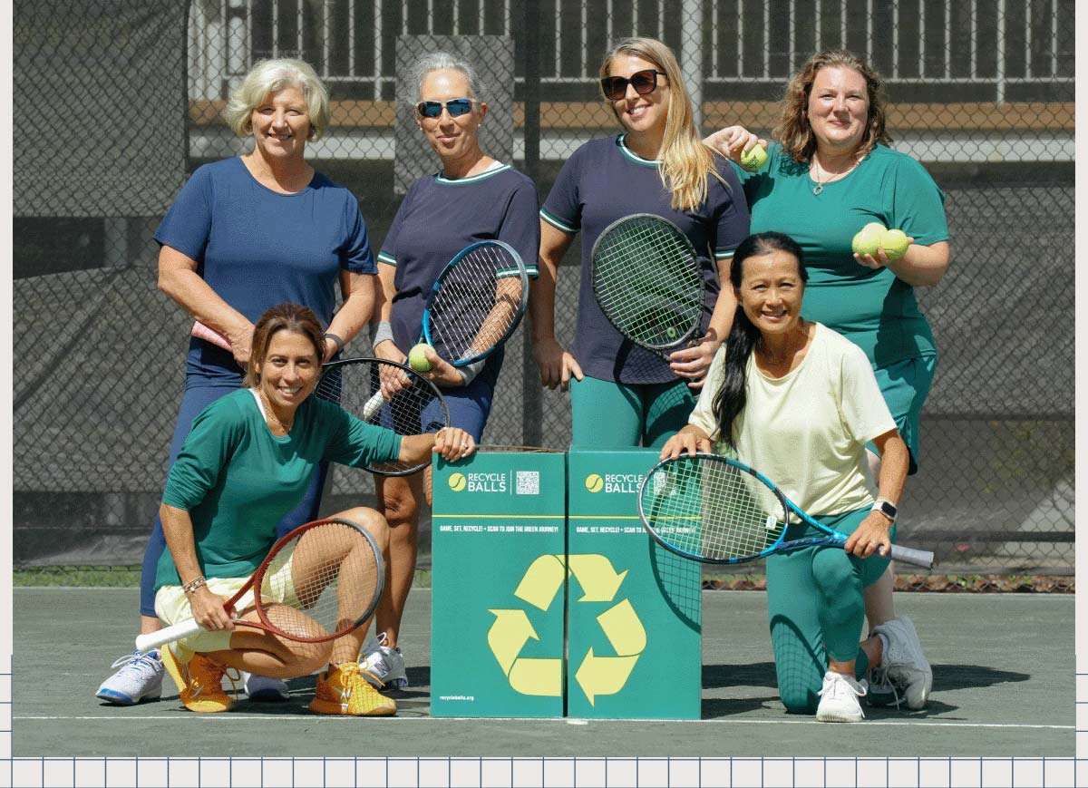 Courtside Ticket x RecycleBalls 