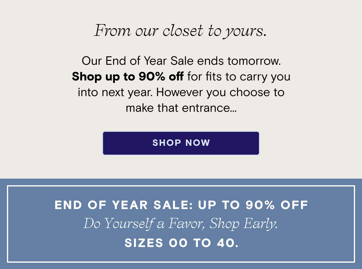 Shop EOY Sale