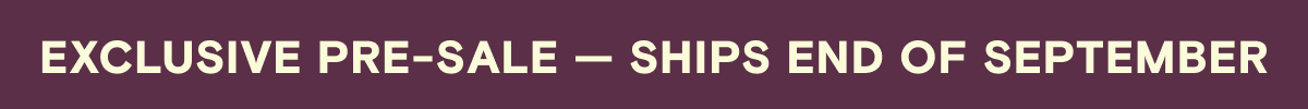 Belt Presale - Ships Late September