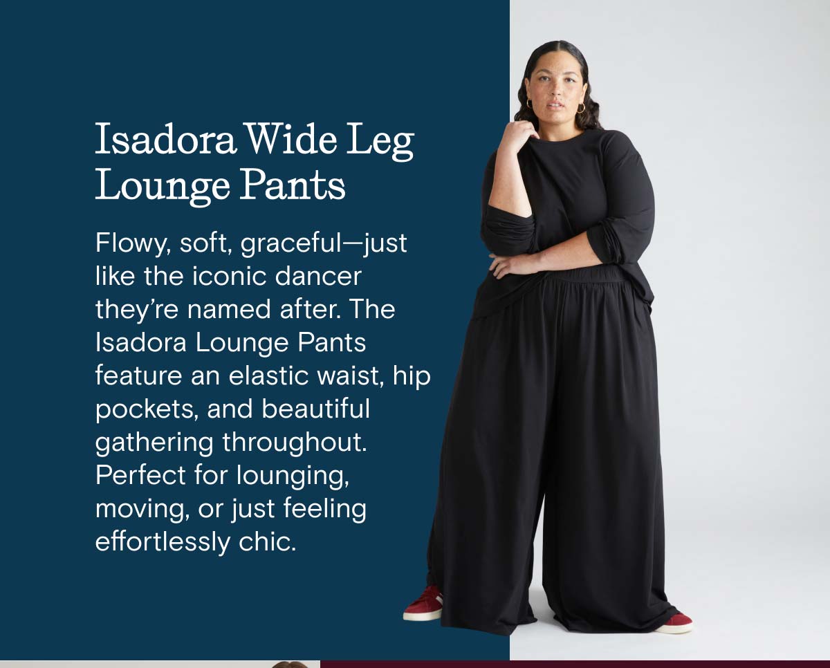 Isadora Wide Leg Lounge Pants