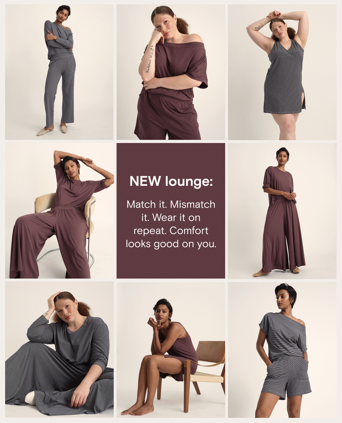 New lounge and underwear