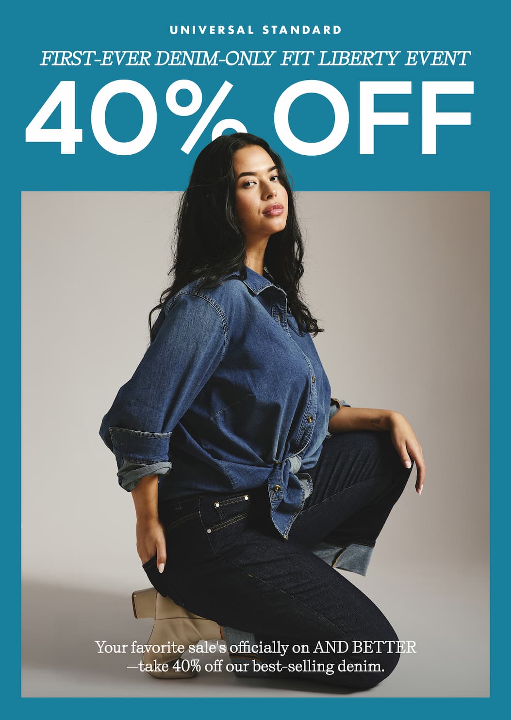 Denim Fit Liberty - 40% OFF