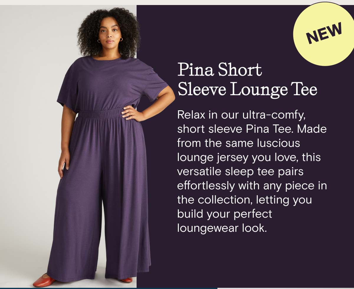 Pina Short Sleeve Lounge Tee