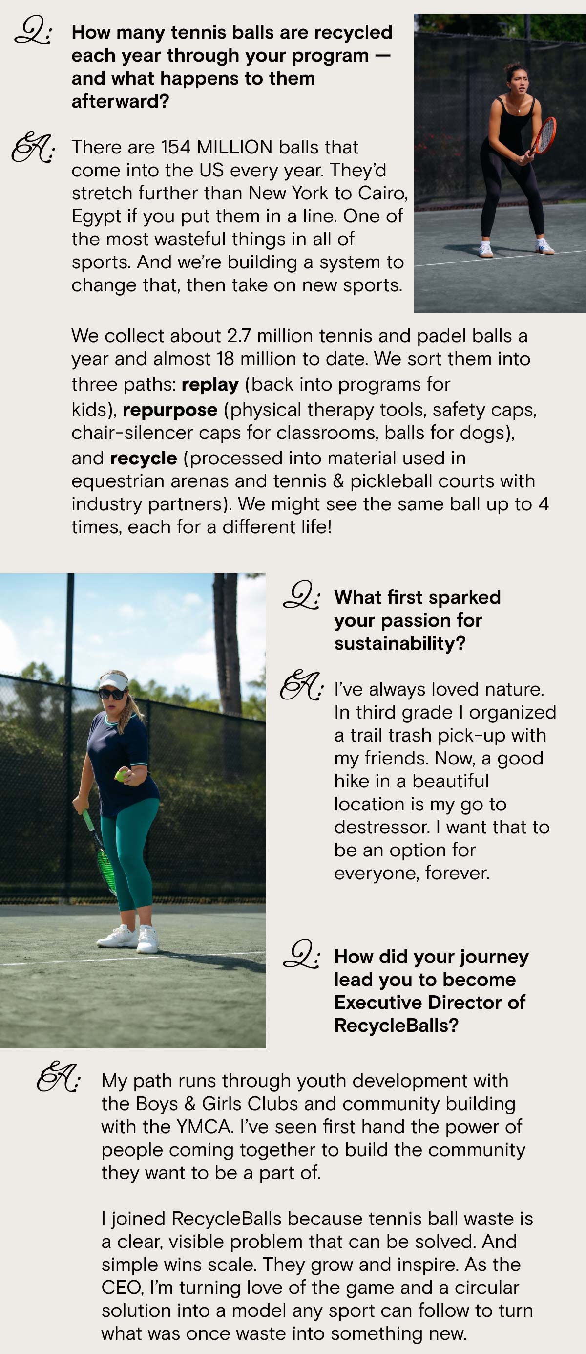 Courtside Ticket x RecycleBalls 