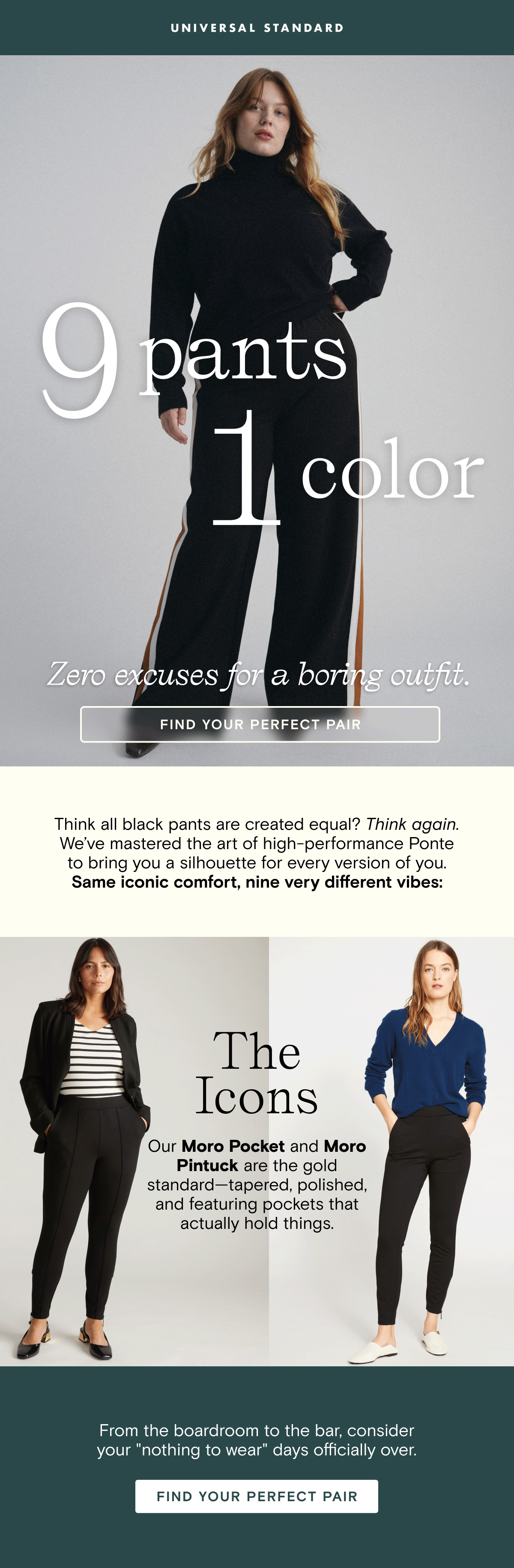Find your perfect Ponte Pant