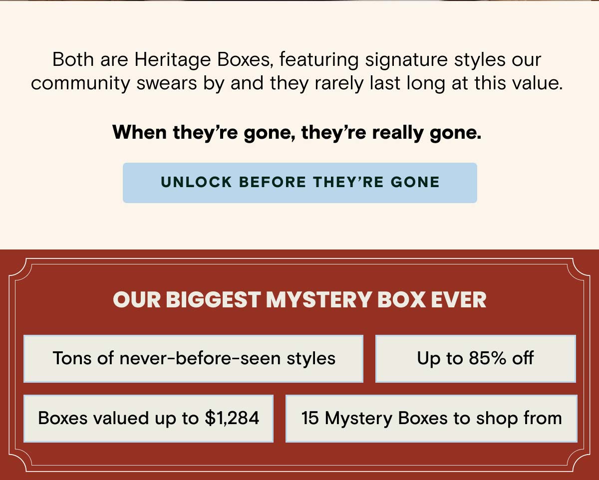 Shop All Mystery Boxes