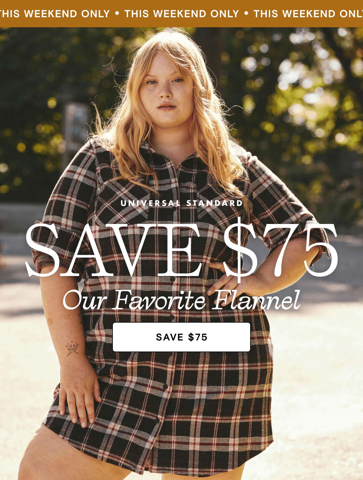 Flannel Flash Sale - Save $75