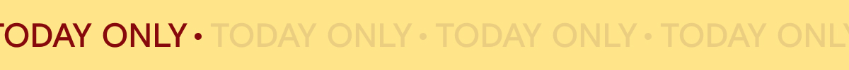 Today Only - $26 Styles