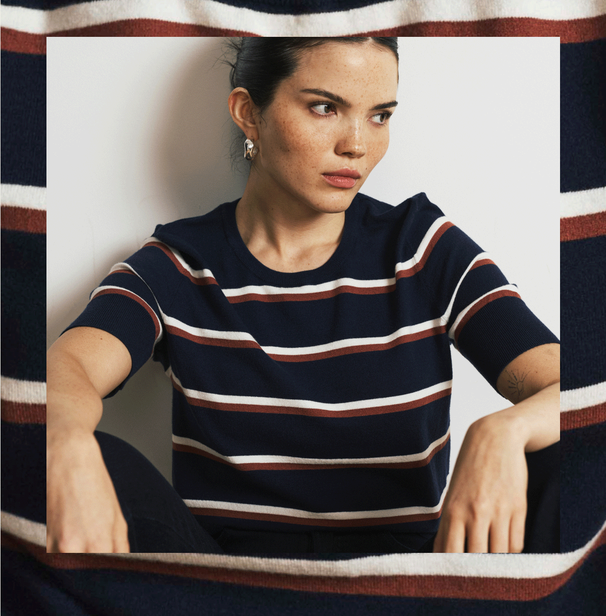 Double Stripe Sweater