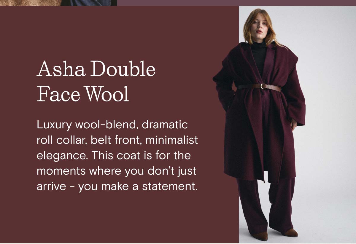 Asha Double Face Wool