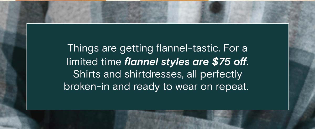 Shop Flannel Sale