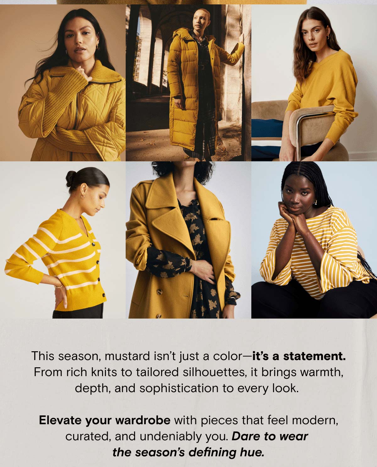 Models in Mustard