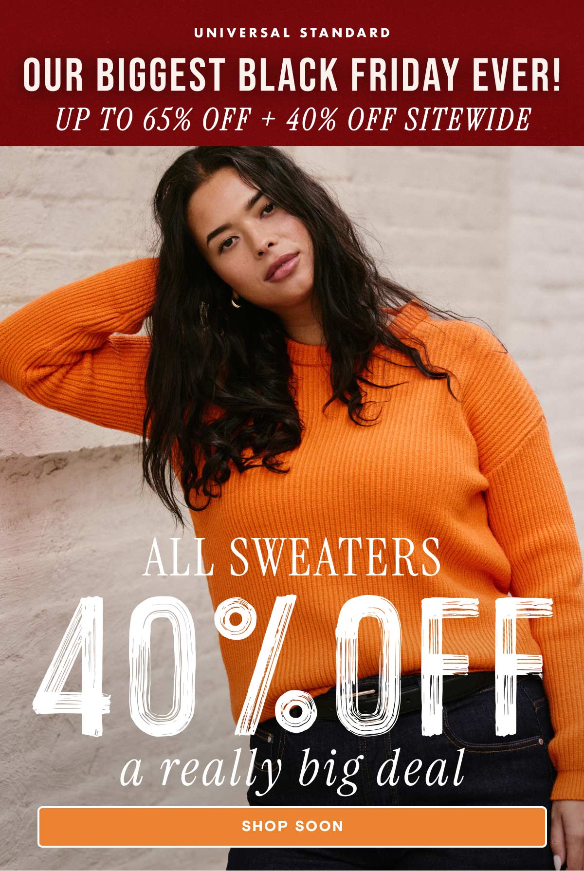 40% OFF Sweaters