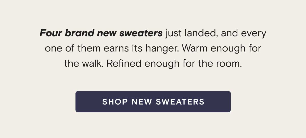 Shop New Sweaters