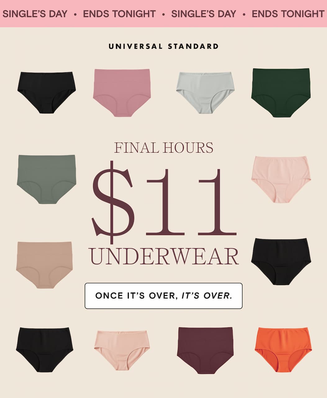 $11 Underwear