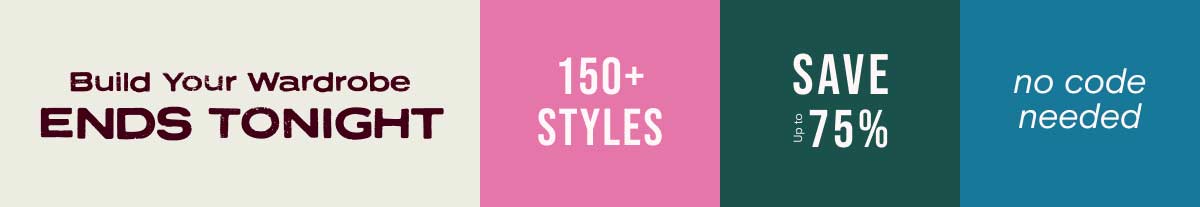 Build your wardrobe