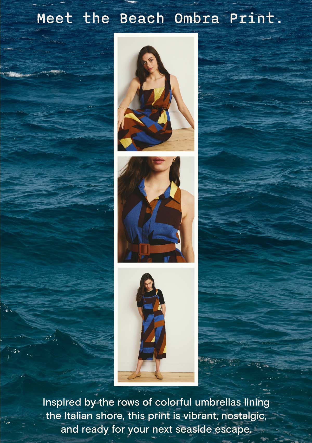 Beach Ombra Print