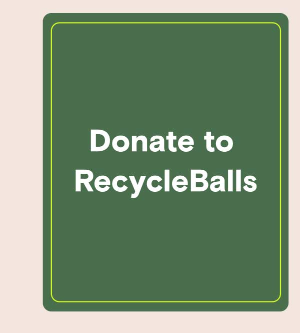 Donate to Recycle Balls