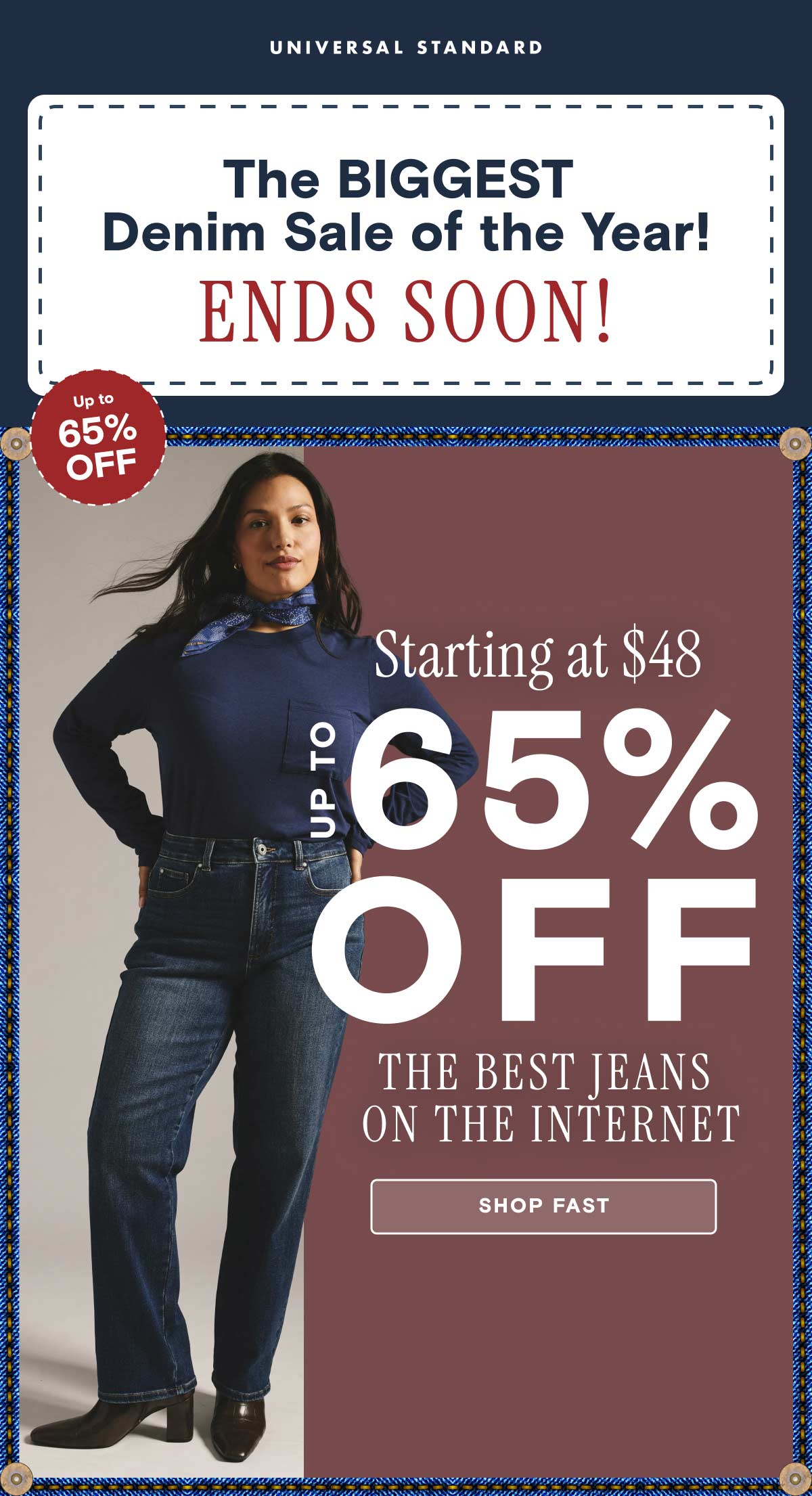 Denim Sale Ends SOON