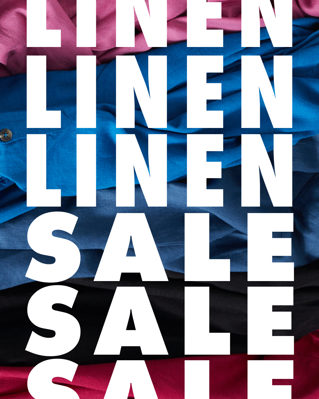 40% Off Linen Sale