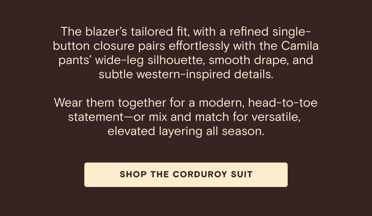 Shop Corduroy Suit