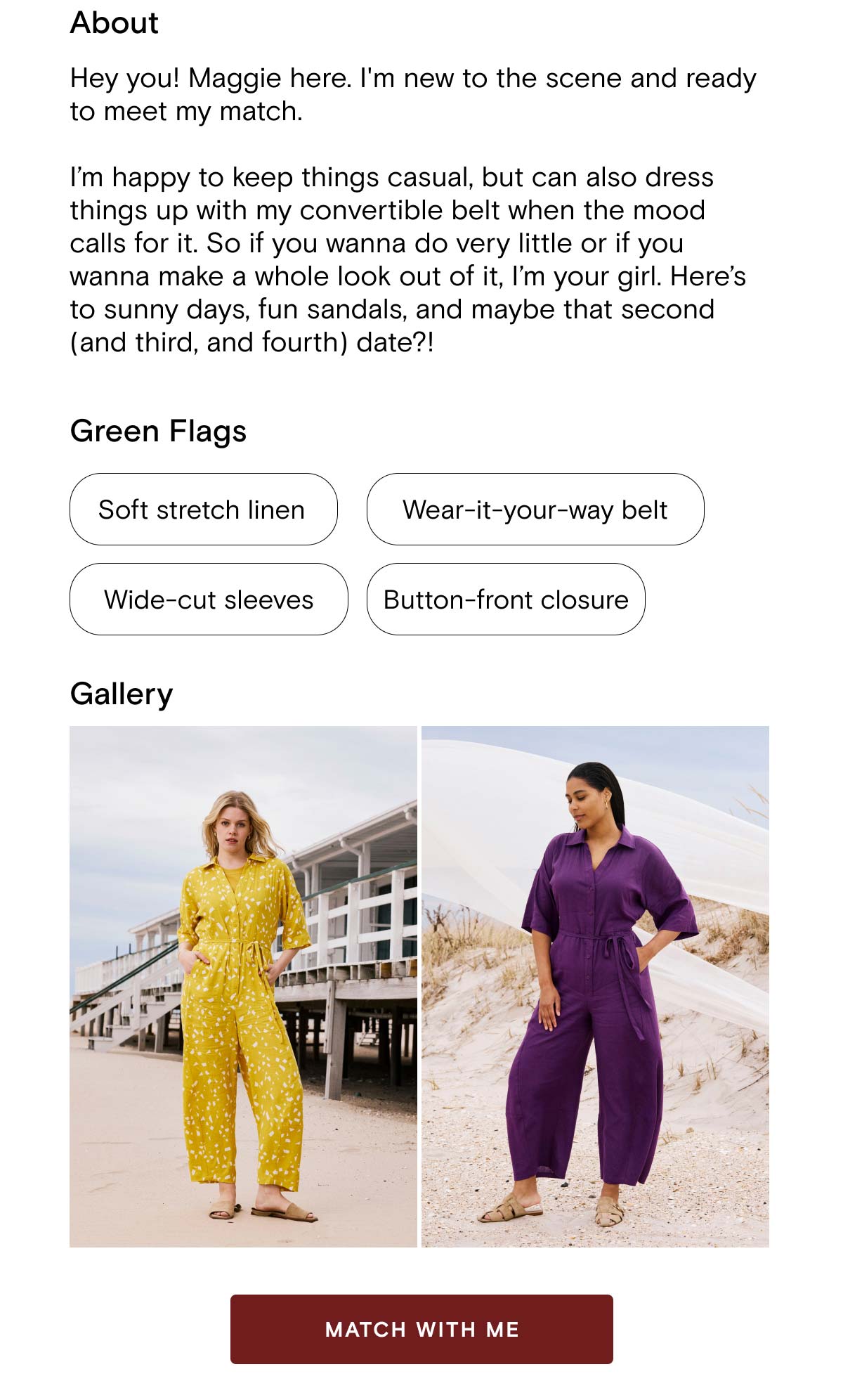 Maggie Yellow Jumpsuit