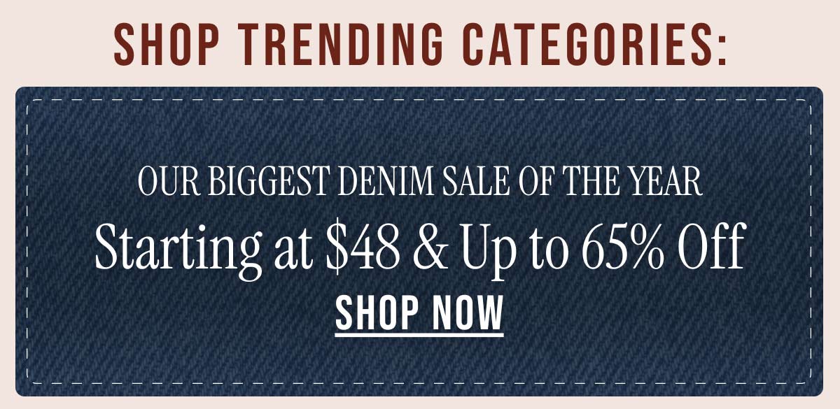 Shop Denim Sale