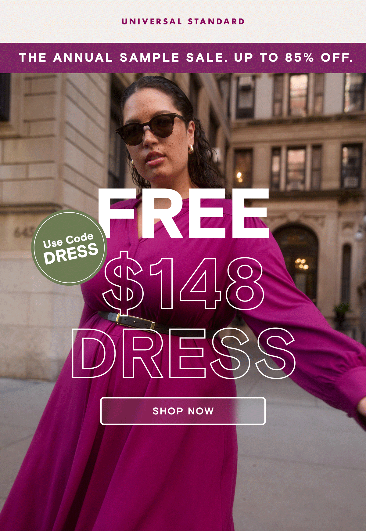 Free $148 Dress with $250+ Purchase - Today Only